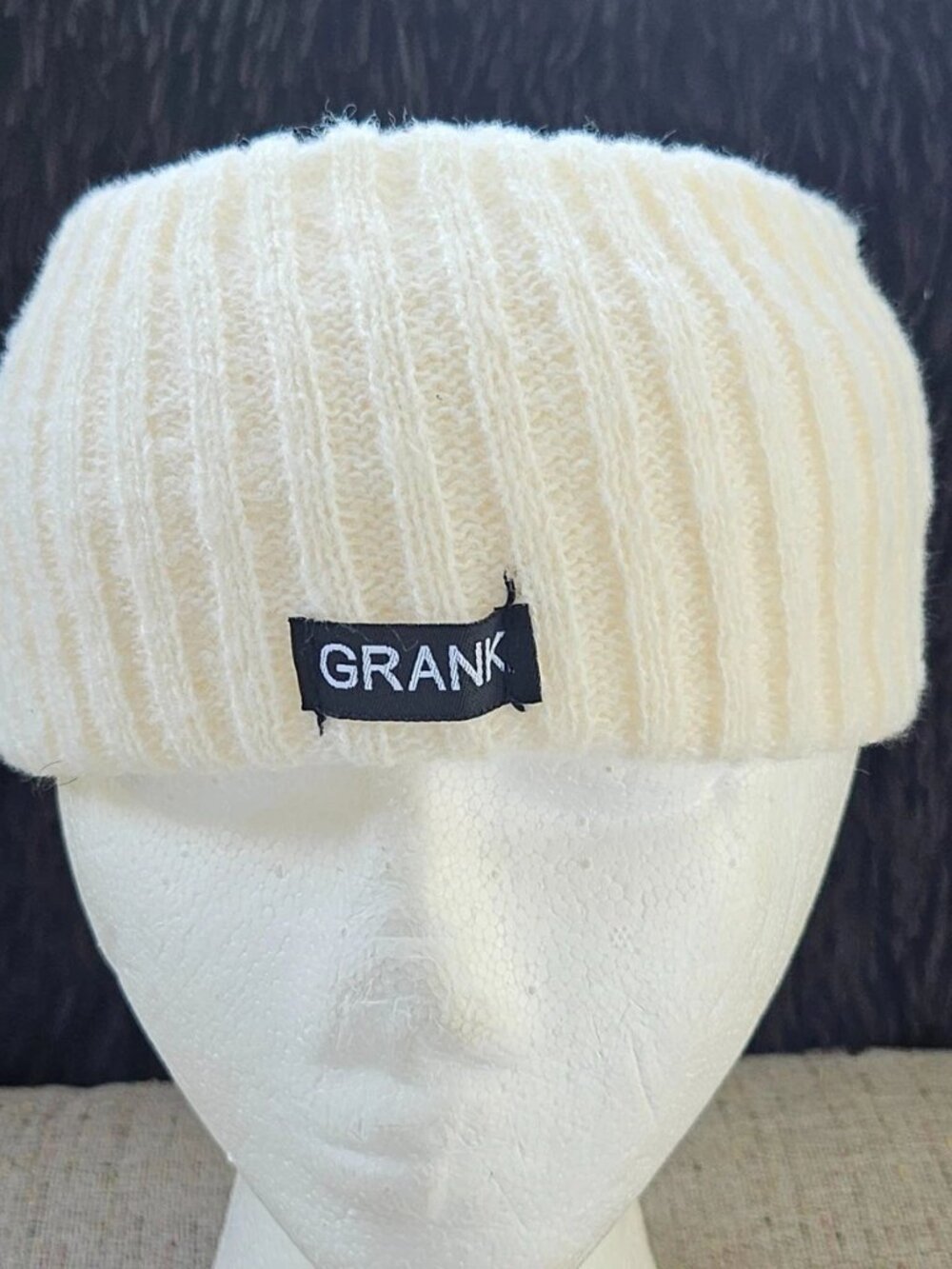 Grank Women Head Band Off-White Cream Tone Sport Headband Stretchable New